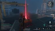 The Mystical Crate is located on top of a large pile of cargo containers (Image via Starry Studio)